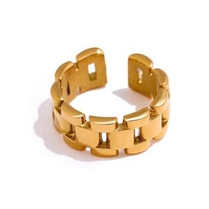 9.25 sterling silver - Chunky gold ring